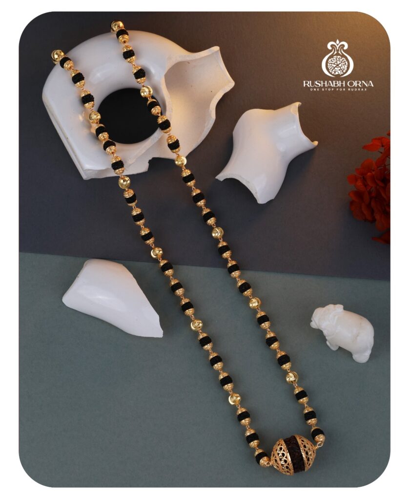 Certified Rudrax Bead Strand