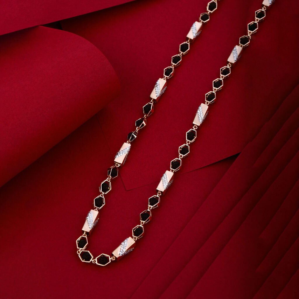 Rushbh Orna Rudraveer Hexa Rudrax Mala