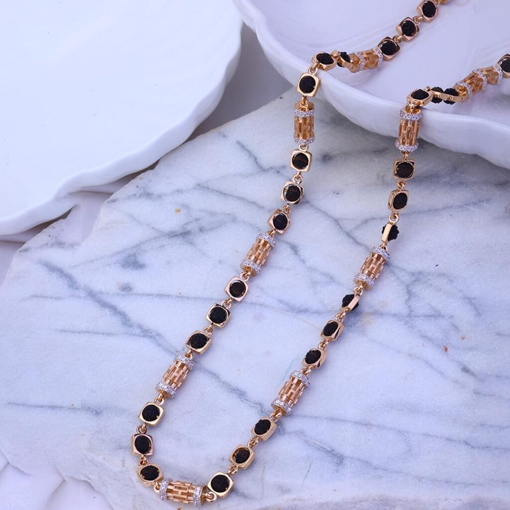 Rushbh Orna Rudrayan Imperial Rudrax Mala